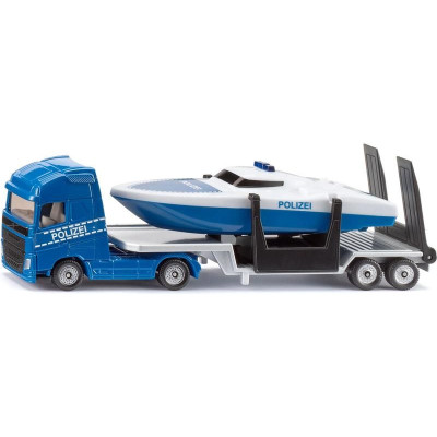 SIKU Super - Volvo traktor csónakkal