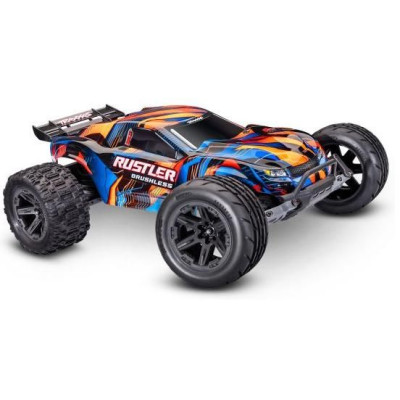 Traxxas Rustler 1:10 VX3 RTR narancssárga