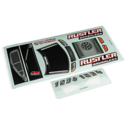 Traxxas Rustler matricák (NO3780-hoz)