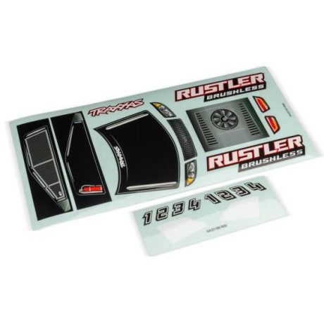 Traxxas Rustler matricák (NO3780-hoz)