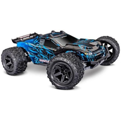 Traxxas Rustler 4x4 1:10 VX3 RTR kék