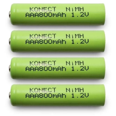 NiMH akumulátory AAA 800mAh (4 ks) s úložným pouzdrem