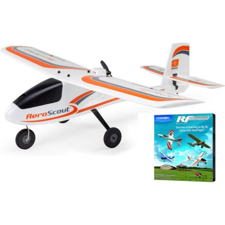 Hobbyzone AeroScout S 2 1.1m SAFE RTF Basic, RealFlight
