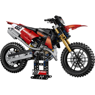 LEGO Technic - Motorkerékpár Ducati Desmo450 MX Factory