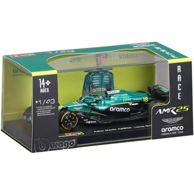 Bburago Aston Martin AMR25 (2025) 1:43 18 Stroll (hardcase)