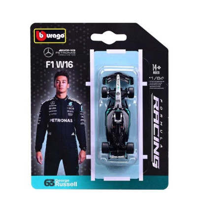Bburago Mercedes-AMG Petronas W16 (2025) 1:64 63 Russell