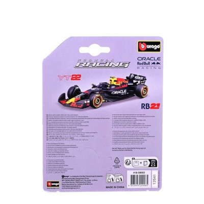 Bburago Oracle Red Bull Racing RB21 (2025) 1:64 22 Tsunoda