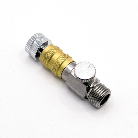 Gyorskioldó adapter légáramlás-szabályozással 1/8"