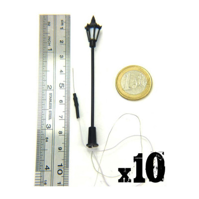 10x Klasszikus Lámpa LED Égéssel