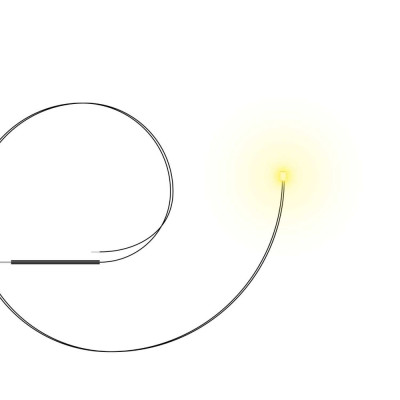 MELEG FEHÉR LED-ek - 1 mm / 10 db MELEG FEHÉR LED dióda