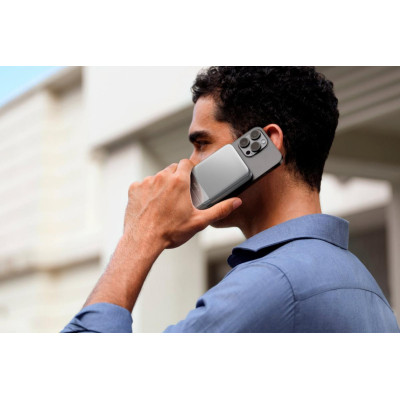 EcoFlow RAPID Magnetic Power Bank (5000mAh) - stříbrná