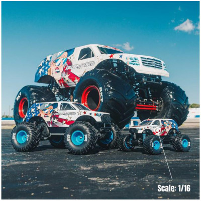 Arrma Gorgon Grom 1:16 4WD Smart RTR červená