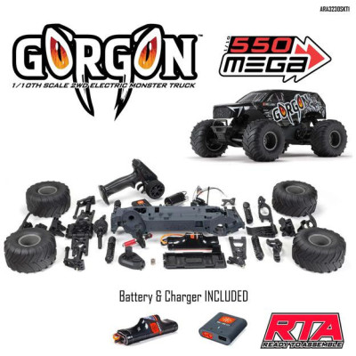 Arrma Gorgon 1:10 Kit Smart RTA čirá