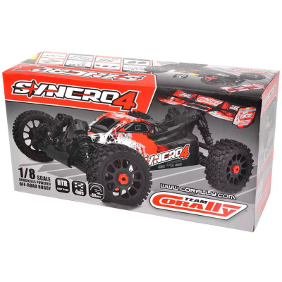 SYNCRO-4 - BUGGY 4WD 3-4S - RTR - zelená