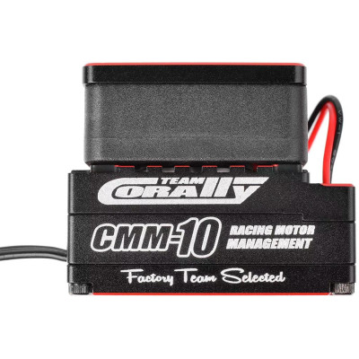 CMM-10 Racing Controller - 2-3S - 220A - senzorový regulátor - černý/červený