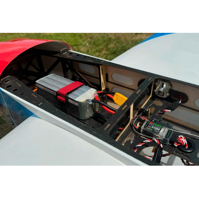 67" Laser - Modrá/Červená/Bílá 1,70m