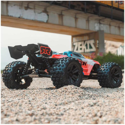 Arrma Kraton 6S V6 BLX 1:8 4WD RTR modrá/oranžová