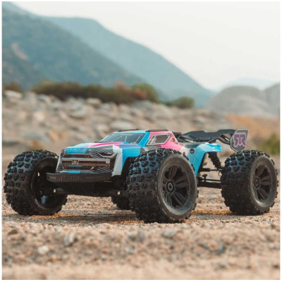 Arrma Kraton 6S V6 BLX 1:8 4WD RTR modrá/oranžová