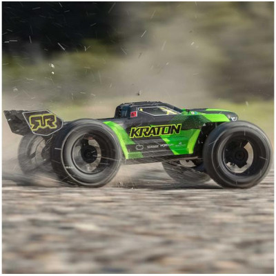 Arrma Kraton 6S V6 BLX 1:8 4WD RTR modrá/oranžová