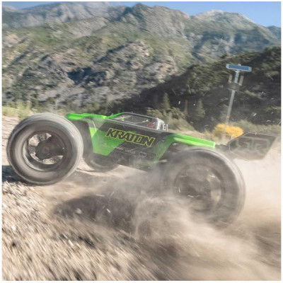 Arrma Kraton 6S V6 BLX 1:8 4WD RTR modrá/oranžová