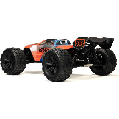 Arrma Kraton 6S V6 BLX 1:8 4WD RTR modrá/oranžová