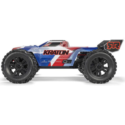 Arrma Kraton 6S V6 BLX 1:8 4WD RTR modrá/oranžová
