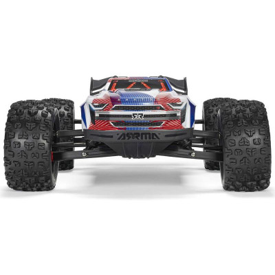 Arrma Kraton 6S V6 BLX 1:8 4WD RTR modrá/oranžová