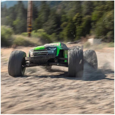 Arrma Kraton 6S V6 BLX 1:8 4WD RTR modrá/růžová
