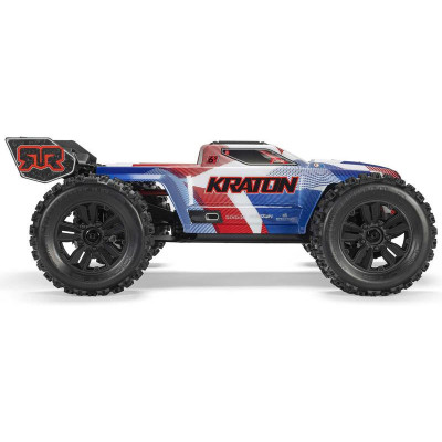 Arrma Kraton 6S V6 BLX 1:8 4WD RTR modrá/růžová