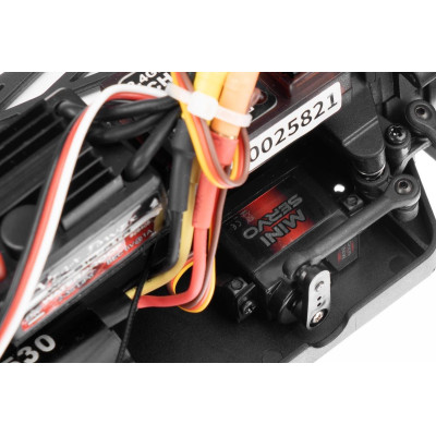HiMOTO 1:18 Monster Truck MASTADON Brushless 2,4 GHz RTR set, červená