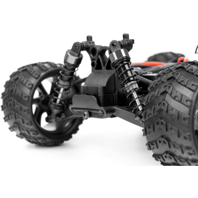 HiMOTO 1:18 Monster Truck MASTADON Brushless 2,4 GHz RTR set, červená