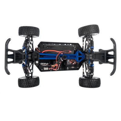 HiMOTO 1:10 Short Course Truck Brushless 2,4 GHz RTR set, modrá