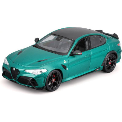 Bburago Alfa Romeo Giulia GTA 1:18 zelená metalíza