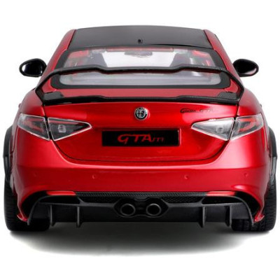 Bburago Alfa Romeo Giulia GTA 1:18 červená metalíza