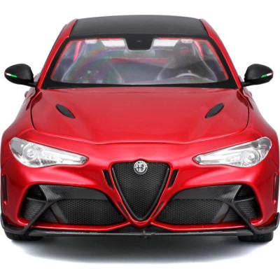 Bburago Alfa Romeo Giulia GTA 1:18 červená metalíza