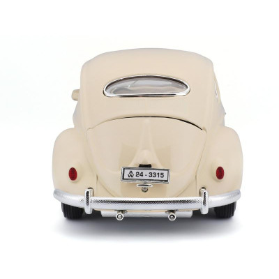 Bburago Volkswagen Kafer Beetle 1955 1:18 béžová