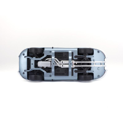 Bburago Jaguar E-type Coupe 1:18 světle modrá metalíza