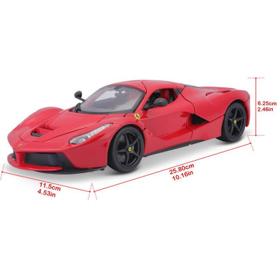 Bburago Ferrari LaFerrari 1:18 červená
