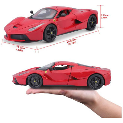 Bburago Ferrari LaFerrari 1:18 červená