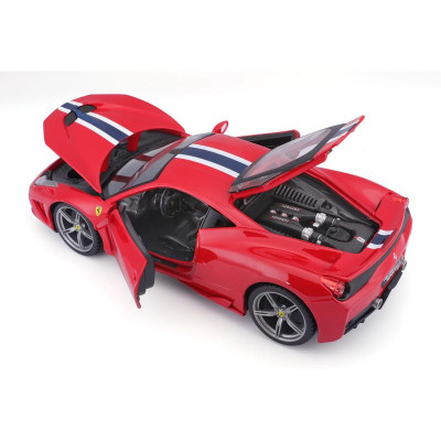 Bburago Ferrari 458 Speciale 1:18 červená