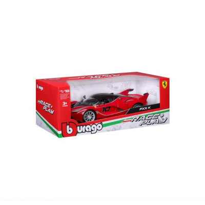 Bburago Ferrari FXX K 1:18 červená metalíza