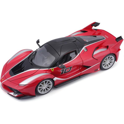 Bburago Ferrari FXX K 1:18 červená metalíza
