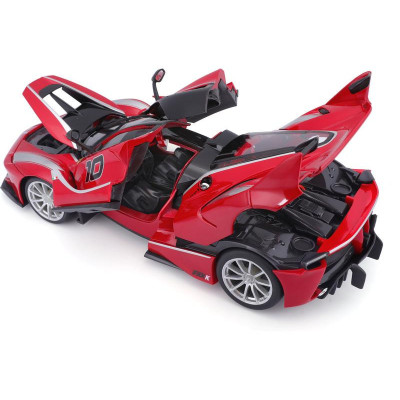 Bburago Ferrari FXX K 1:18 červená metalíza