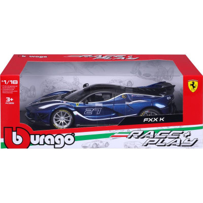 Bburago Ferrari FXX-K EVO 1:18 27 modrá