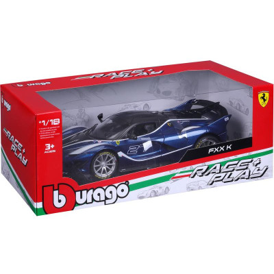 Bburago Ferrari FXX-K EVO 1:18 27 modrá