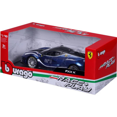 Bburago Ferrari FXX-K EVO 1:18 27 modrá