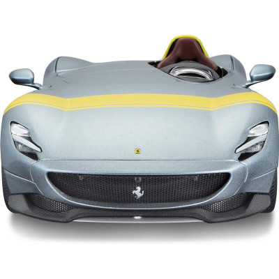Bburago Ferrari Monza SP1 1:18 stříbrná metalíza
