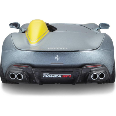 Bburago Ferrari Monza SP1 1:18 stříbrná metalíza