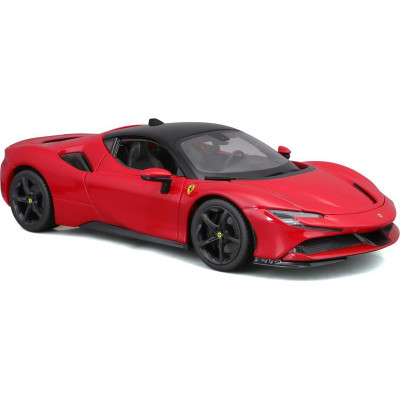 Bburago Ferrari SF90 Stradale 1:18 červená