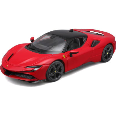 Bburago Ferrari SF90 Stradale 1:18 červená